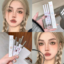 Load image into Gallery viewer, Colored Pearlescent Eyeliner Gel Pen Waterproof Sweatproof Long-lasting Dual Ended Eyeliner Convenient Eye Makeup Cosmetics