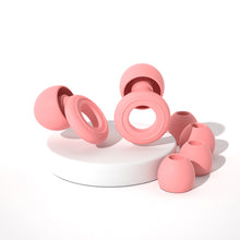 Load image into Gallery viewer, Soft Silicone Noise Reduction Earplugs Reusable Anti-Noise Soundproof Earplugs Comfortable Washable Sleeping Earplugs
