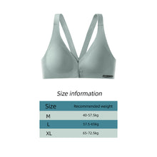 Load image into Gallery viewer, Front Button Seamless Underwear Sexy Anti-sagging Gathering Without Steel Ring Bra Lightweight Breathable High Elasticity Lingerie