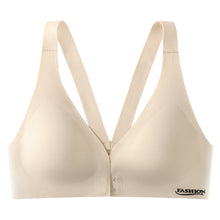 Load image into Gallery viewer, Front Button Seamless Underwear Sexy Anti-sagging Gathering Without Steel Ring Bra Lightweight Breathable High Elasticity Lingerie