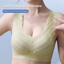 Load image into Gallery viewer, Lace Seamless Women's One-Piece Bra Comfortable Breathable Anti-sagging Sexy Gathering Without Steel Ring Underwear