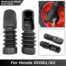 Load image into Gallery viewer, 2Pcs Motorcycle Protector Front Fork Cover Protector Gaiters Gators Boot Shock Rubber Protector Dust Cover For Honda DIO61 62