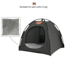 Load image into Gallery viewer, Pet Tent Bed Cats House Supplies Products Accessories Warm Cushions Furniture Sofa Basket Beds Winter Clamshell Kitten Tents Cat