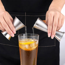 Load image into Gallery viewer, 15/30ml 30/60ml Double Spirit Jigger Stainless Steel Measure Cup Cocktail Drink Wine Shaker Party Bar Club Accessories Bartender Tools