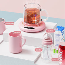 Load image into Gallery viewer, Thermostatic Heating Coaster Cup Heater Mug Warmer 3 Gear 75°C Hot Tea Makers Electric Mini Induction Cooker Coffee Heating Pad