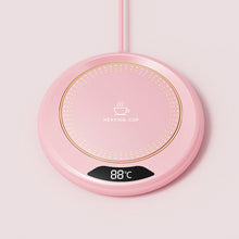 Load image into Gallery viewer, Thermostatic Heating Coaster Cup Heater Mug Warmer 3 Gear 75°C Hot Tea Makers Electric Mini Induction Cooker Coffee Heating Pad