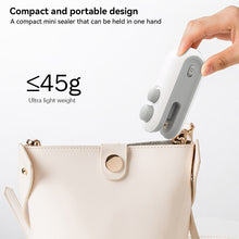 Load image into Gallery viewer, Mini Heat Bag Sealing Machine Package Sealer Bags Thermal Plastic Food Bag Closure Portable Sealer Packing Kitchen Accessories