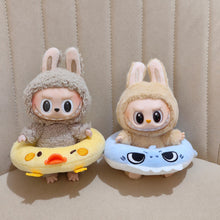 Load image into Gallery viewer, 17cm Mini Plush Doll's Clothes Outfit Accessories For 15-17CM Labubu Swimming Ring Accessories Gift