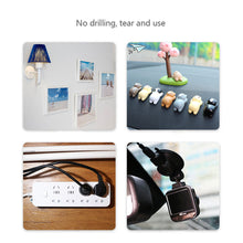 Load image into Gallery viewer, 10pcs Transparent Acrylic Double-Sided Adhesive Tape Strong Adhesive Patch Waterproof No Trace High Temperature Resistance