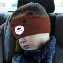 Load image into Gallery viewer, Soft Elastic Comfortable Wireless Music Earphones Kids Animal Sleeping Headphones Eye Mask Bluetooth V5.0 Headsets Headband