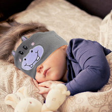 Load image into Gallery viewer, Soft Elastic Comfortable Wireless Music Earphones Kids Animal Sleeping Headphones Eye Mask Bluetooth V5.0 Headsets Headband