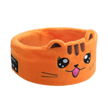 Load image into Gallery viewer, Soft Elastic Comfortable Wireless Music Earphones Kids Animal Sleeping Headphones Eye Mask Bluetooth V5.0 Headsets Headband