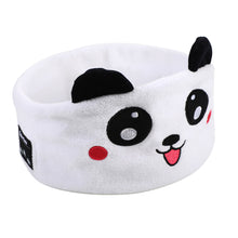 Load image into Gallery viewer, Soft Elastic Comfortable Wireless Music Earphones Kids Animal Sleeping Headphones Eye Mask Bluetooth V5.0 Headsets Headband