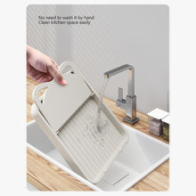 Load image into Gallery viewer, Foldable Pan Pot Lid Holder Polychrome Shovel Covers Rack Practical Multifunctional Spatula Soup Spoon for Storage Shelf Kitchen Accessories