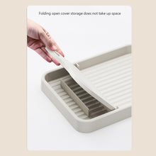 Load image into Gallery viewer, Foldable Pan Pot Lid Holder Polychrome Shovel Covers Rack Practical Multifunctional Spatula Soup Spoon for Storage Shelf Kitchen Accessories