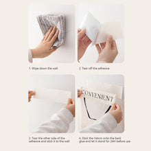 Load image into Gallery viewer, Large-capacity Garbage Bag Holder Hanging Mesh Bags Wall-Mounted Fruit Organizer Storage Tools Sundries Bag Net Kitchen Cabinet Accessories