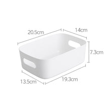 Load image into Gallery viewer, Rectangular Desktop Storage Basket Sundries Cosmetic Sorting Box Three Sizes Food Organizer Bin For Kitchen Bedroom Office Tool