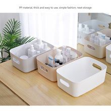 Load image into Gallery viewer, Rectangular Desktop Storage Basket Sundries Cosmetic Sorting Box Three Sizes Food Organizer Bin For Kitchen Bedroom Office Tool