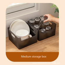 Load image into Gallery viewer, Multifunctional Kitchen Storage Box Desktop Large Capacity Cabinet Storage Bin Food Plastic Organizer Box Sundries Storage Case Kitchen Accessories