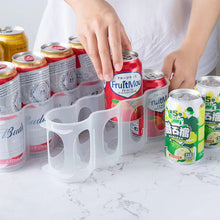 Load image into Gallery viewer, Refrigerator Beverage Bottle Storage Box Refrigeration Drink Storage Container Beer Soda Can Organizer Racks Fridge Shelf Home Kitchen Storage Case