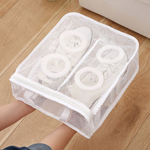 Load image into Gallery viewer, Portable Mesh Laundry Bag Lazy Shoes Bag Washing Machine Storage Bags Anti-deformation Protective Clothes Organizer Net Bag Shoes Airing Dry Tool
