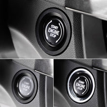 Load image into Gallery viewer, 2Pcs Car Start Ignition Engine Start Stop Button Ring Cover Trim Sticker For Cadillac XT4 XT6 CT4 CT5 Button Decoration Switch Accessories