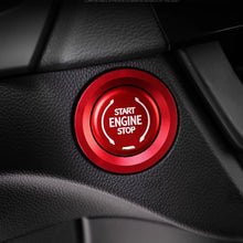 Load image into Gallery viewer, 2Pcs Car Start Ignition Engine Start Stop Button Ring Cover Trim Sticker For Cadillac XT4 XT6 CT4 CT5 Button Decoration Switch Accessories