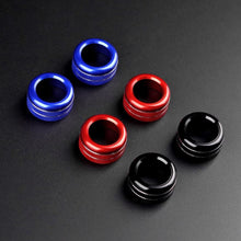 Load image into Gallery viewer, 2Pcs Car Rear Mirror Sound Audio Volume Knob Button Circle Cover Trim Interior Ring Decoration For Subaru Crosstrek 2024