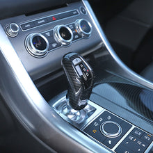 Load image into Gallery viewer, Carbon Fiber Car Gear Shift Knob Head Decorative Interior Cover Trim Accessories For LandRover 14-17