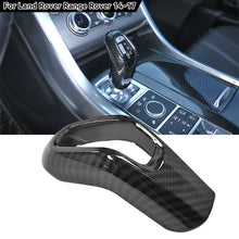 Load image into Gallery viewer, Carbon Fiber Car Gear Shift Knob Head Decorative Interior Cover Trim Accessories For LandRover 14-17