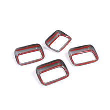 Load image into Gallery viewer, 4Pcs Car Side Air Conditioning Vent Cover Trim Console Dashboard Frame Stickers For Mercedes Benz GLE GLS 2020