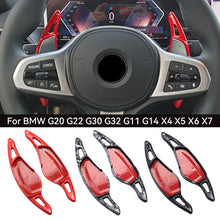 Load image into Gallery viewer, 2Pcs Car Steering Wheel Paddle ABS Shifter Gear Shift Paddles Extension Accessories For BMW 2 3 4 5 6 7 8 Series G20 G22 G30 G32 G11 G14 X3 X4 X5 X6 X7 G01 G05