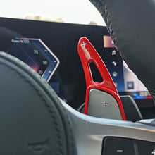 Load image into Gallery viewer, 2Pcs Car Steering Wheel Paddle ABS Shifter Gear Shift Paddles Extension Accessories For BMW 2 3 4 5 6 7 8 Series G20 G22 G30 G32 G11 G14 X3 X4 X5 X6 X7 G01 G05