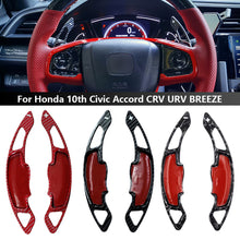 Load image into Gallery viewer, 2Pcs Car Steering Wheel Paddle ABS Shifter Gear Shift Paddles Extension Accessories For Honda 10th Civic Accord CRV URV AVANCIER SPIRIOR INSPIRE CRIDER