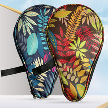 Load image into Gallery viewer, Maple Leaf Table Tennis Racket Gourd Shape Storage Bag With Independent Ball Bag Oxford Cloth Waterproof Wear-Resistant Racket Protection Bag