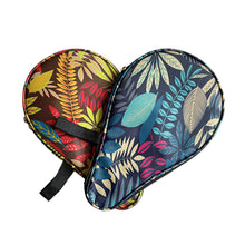 Load image into Gallery viewer, Maple Leaf Table Tennis Racket Gourd Shape Storage Bag With Independent Ball Bag Oxford Cloth Waterproof Wear-Resistant Racket Protection Bag