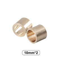 Load image into Gallery viewer, 2PCS 9/10MM Pool Cue Brass Head Copper Hoop For Small Head Rod Snooker Cue Billiards Accessories