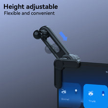 Load image into Gallery viewer, Adjustable Car Central Control Fixed Phone Brackets Navigation Screen Holder Mount with 17mm Ball Base Automobile Fixed Base