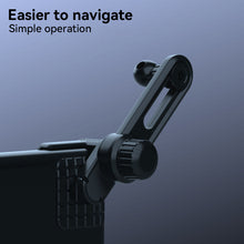 Load image into Gallery viewer, Adjustable Car Central Control Fixed Phone Brackets Navigation Screen Holder Mount with 17mm Ball Base Automobile Fixed Base