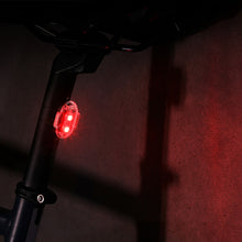 Load image into Gallery viewer, Mini Bicycle USB Rechargerable Taillight Motorcycle Flash Light Waterproof Night Riding Warning Light 7 Colors Safty LED Cycling Light