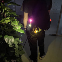Load image into Gallery viewer, Outdoor Silicone Backpack Warning Light Mini Bicycle Light For Night Riding Easily Bicycle Safety Light Rear LED Taillight For Cycling
