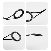 Load image into Gallery viewer, 8Pcs 8-size Stainless steel Fishing Rod Guide Rod for Octopus And Blackhead Fish Sauce Top Ring Repair Kit Lure Fishing Accessories