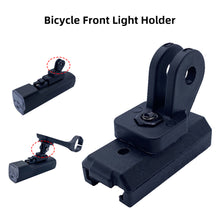 Load image into Gallery viewer, Bicycle Front Lamp Code Plastic Rack Mount Bracket Gopro Adapter for ROCKBROS Tail Lamp Holder Accessories