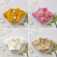Load image into Gallery viewer, For 14CM Cotton Doll Rompers Cartoon Heart Plush Doll Replacement Outfit Playing House Accessories Mini Clothes