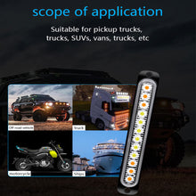 Load image into Gallery viewer, 12LED Car Strobe Warning Light Cheap Strobe Grille Flashing Lightbar Truck Car Beacon Lamp Amber Traffic Clearance Light