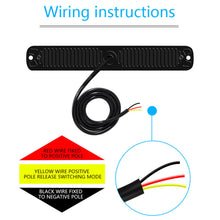 Load image into Gallery viewer, 12LED Car Strobe Warning Light Cheap Strobe Grille Flashing Lightbar Truck Car Beacon Lamp Amber Traffic Clearance Light