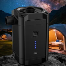 Load image into Gallery viewer, Portable Electric Air Pump Inflator Pump Rechargeable Air Compressor Battery PVC Boat Mattress Inflatable Pool Raft Tyre Balls