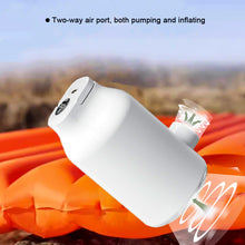 Load image into Gallery viewer, Portable Outdoor Inflatable Pump Inflatable Bed Sofa Inflatable Pillow Swimming Ring Storage Bag Quickly Inflatable Large Pressure Air Flow