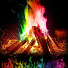 Load image into Gallery viewer, Magic Fire Colored Flame Powder Magic Fire Party Beach Bonfire Party Supplies Natural Pine Cones