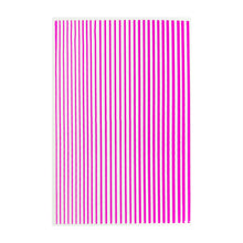 Load image into Gallery viewer, Fashion Nail Enhancement Sticker Line Cute Creative Colorful Back Glue Nail Sticker Pink Nail Enhancement Sticker